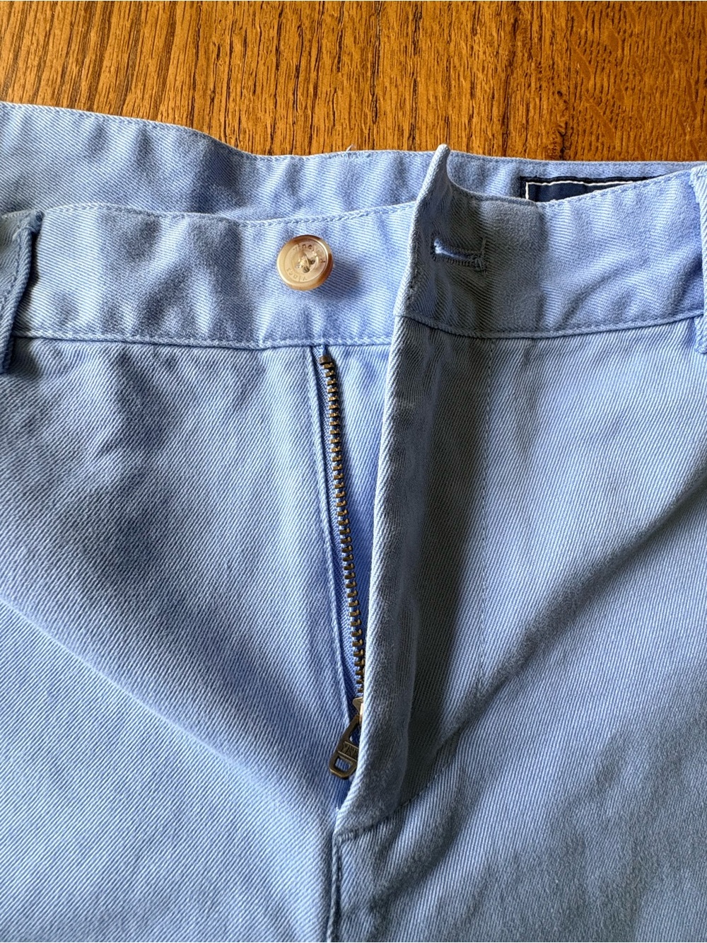 Vineyard Vines Light Blue flat-front Pants- boys size 12- with Whale Logo - Picture 10 of 16
